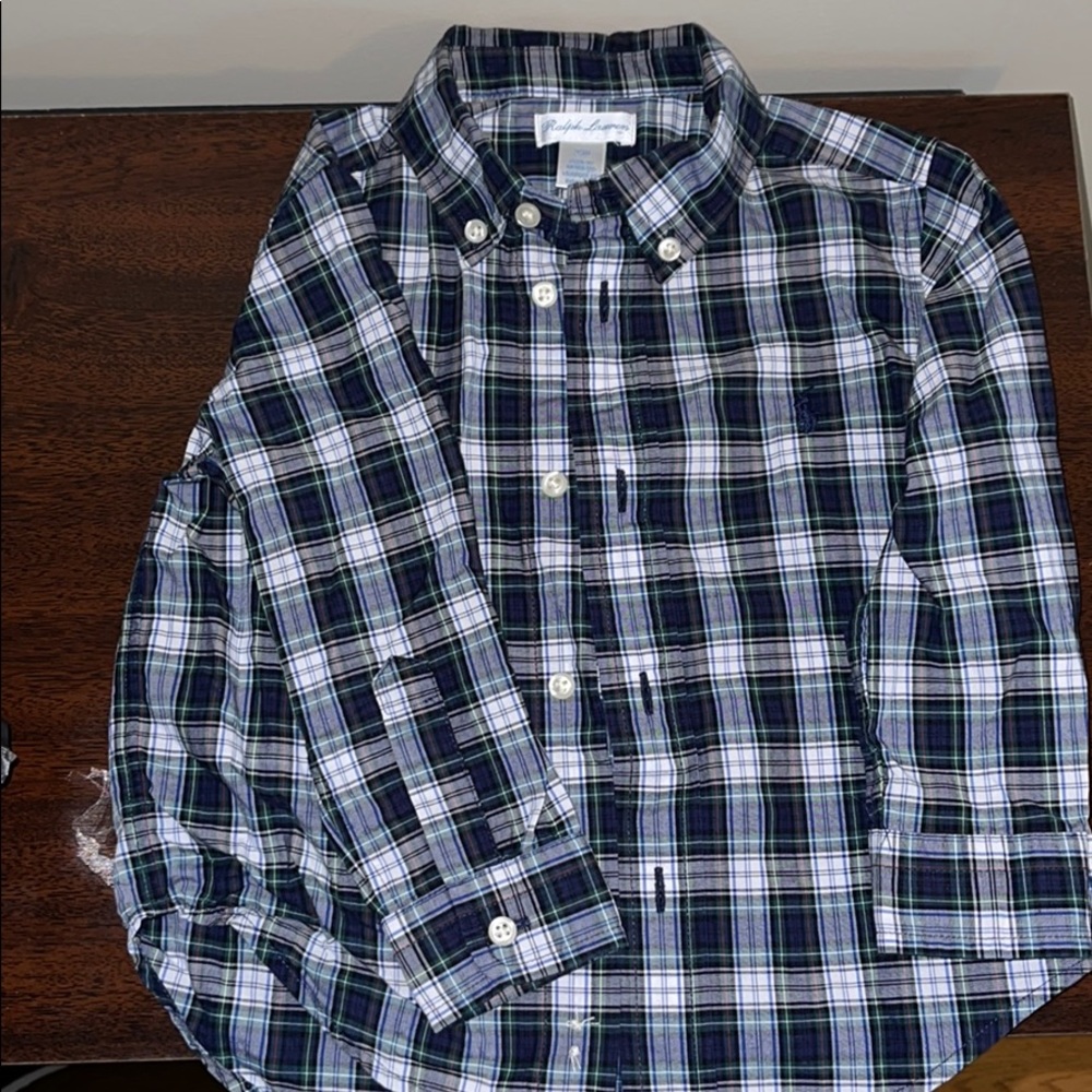 Polo Ralph Lauren Long Sleeve Button up 24 months
